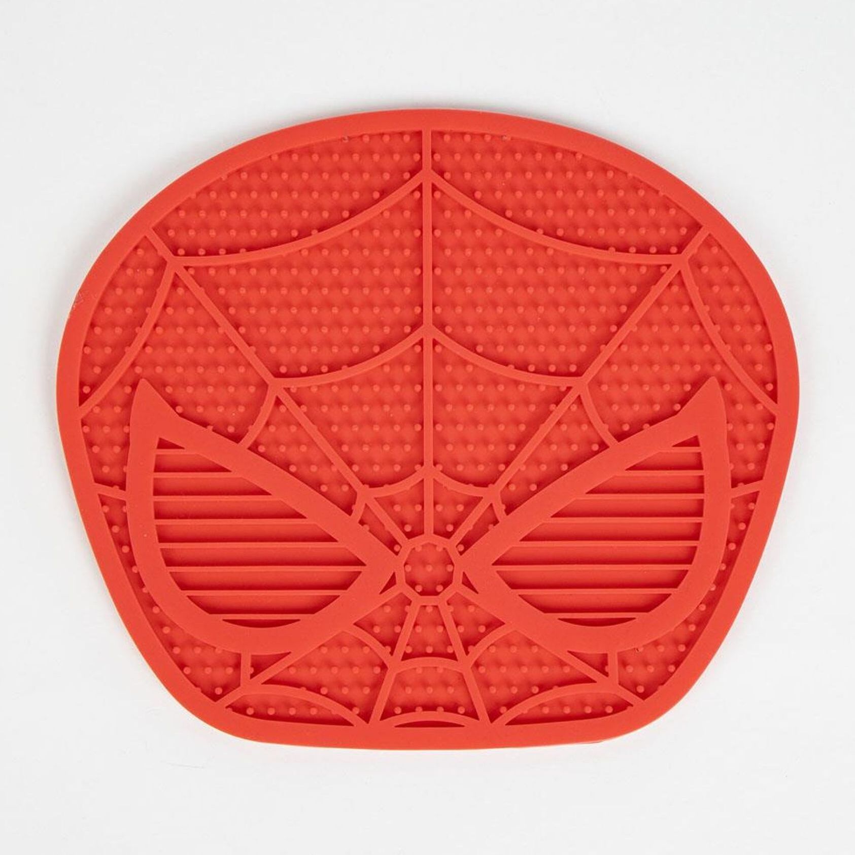 Comedero Para Perro Silicona Spiderman