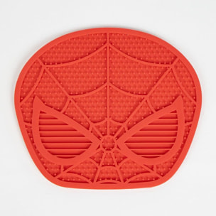 Comedero Para Perro Silicona Spiderman