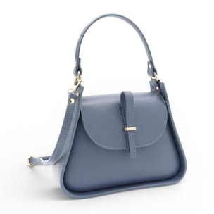 Borsa a mano Cheval Firenze Elisa Azzurro Polvere