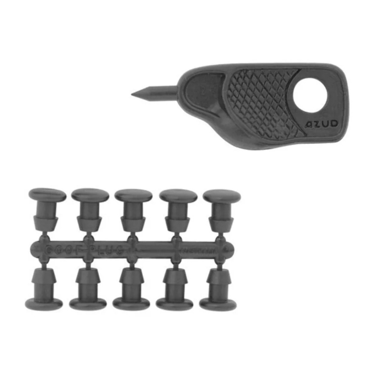 Punzón + 10 tapones de 4 mm para Tubería de Riego Planeta Huerto