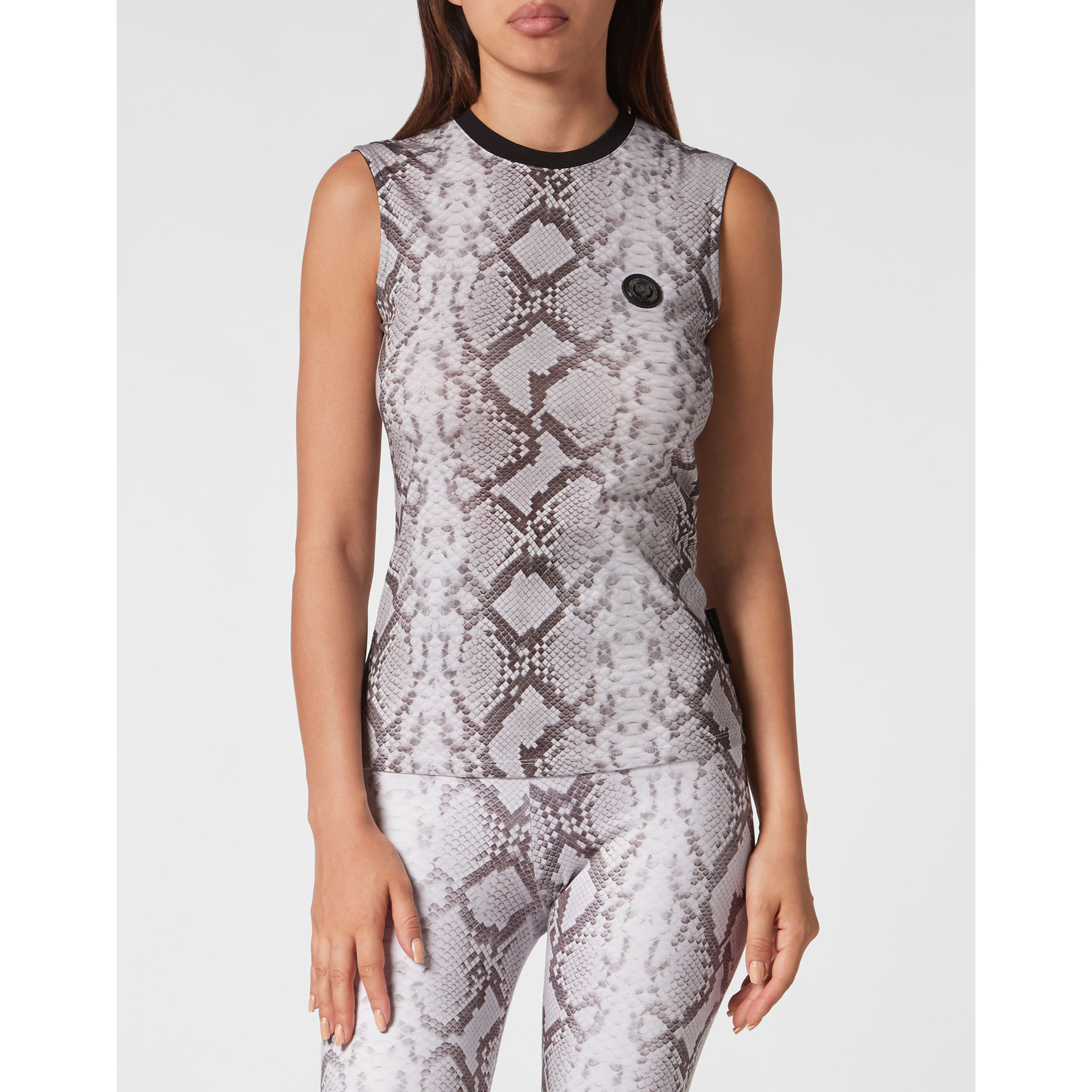 PLEIN SPORT Camiseta de tirantes PYTHON