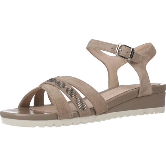 Sandalias Mujer de la marca STONEFLY  modelo CHER 3 GOAT SUEDE Light Brown