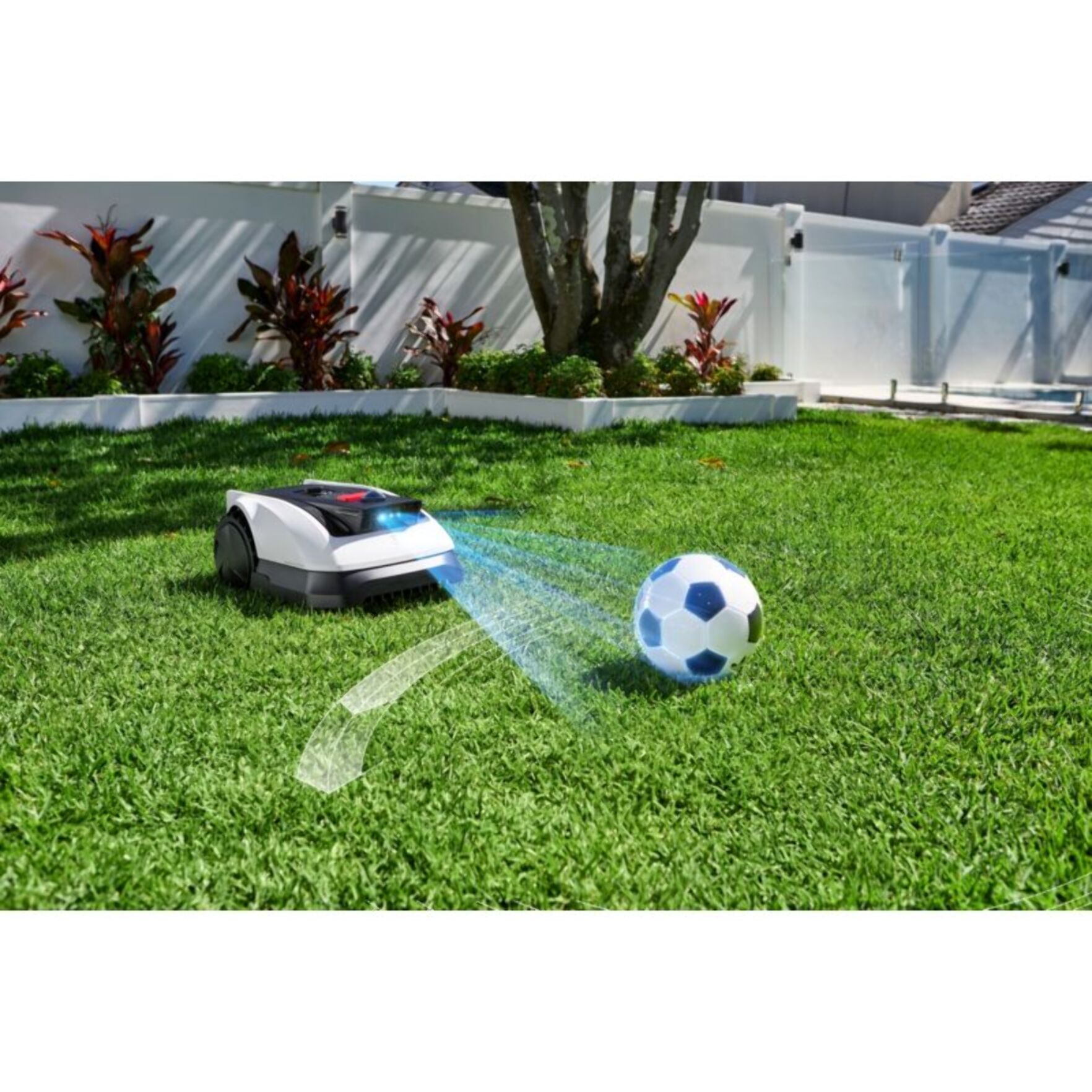 Tondeuse gazon robot ECOVACS GOAT O500 Panorama