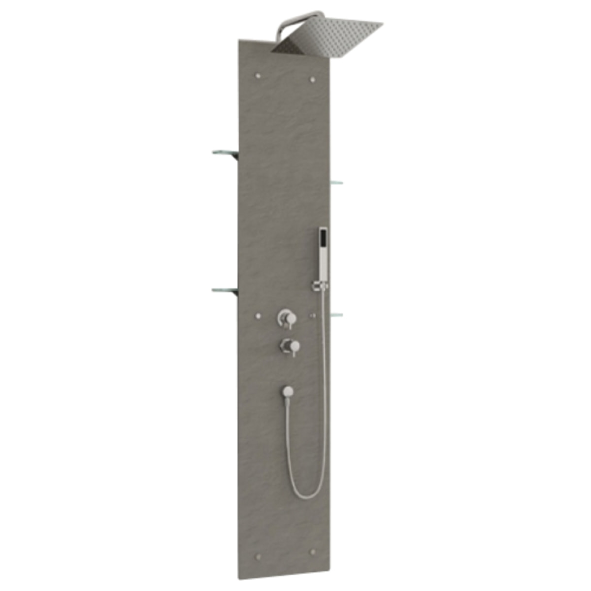 KINEDO Colonne de douche Aquawall Pietra gris thermostatique