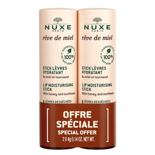 Rêve de Miel - Duo Sticks lèvres hydratants 2x4g Rêve de Miel 8 g