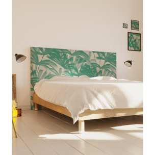 Tête de lit Anni | Coloris Vert | Largeur au choix