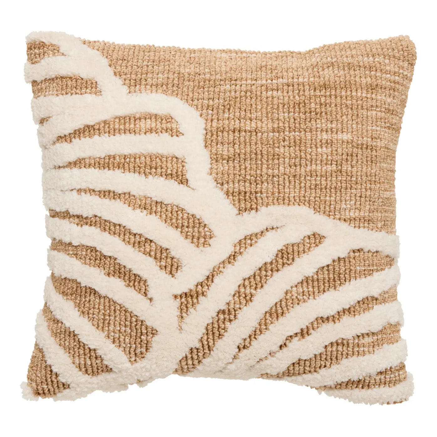 Coussin Loomia carré 40x40cm fleur
