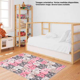 Alfombra infantil de Poliester estampada 60 x 100cm