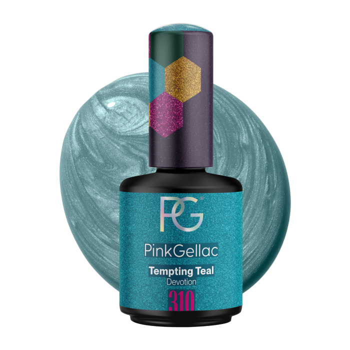 Vernis semi-permanent - 310 Tempting Teal - 15 ml