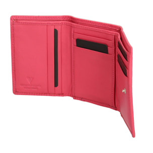 Portafoglio  da donna ecopelle Prodotto Vegano 12x9,5x2 cm