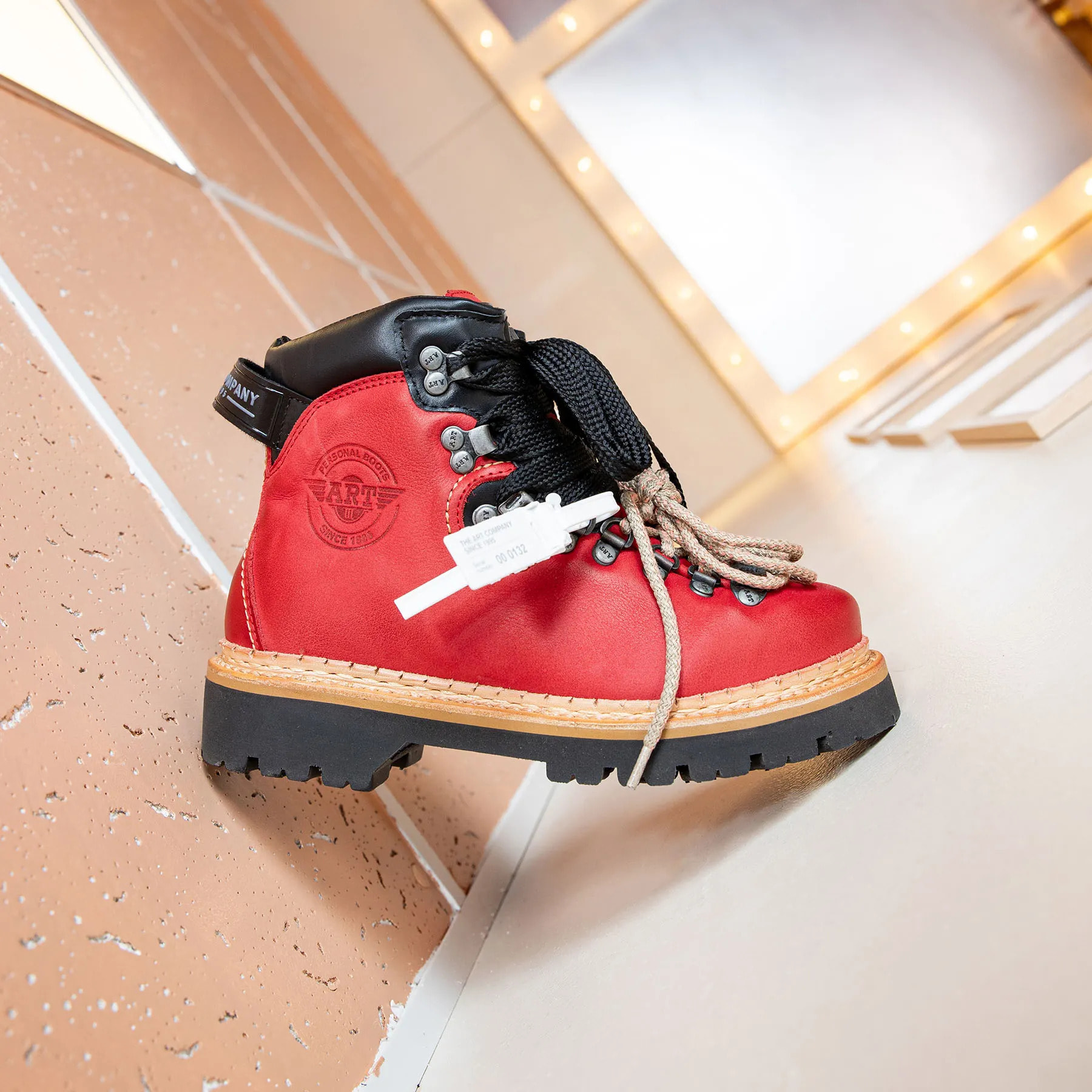 Botines 0030 ROMA DARK ORANGE / AIR ALPINE color Dark orange