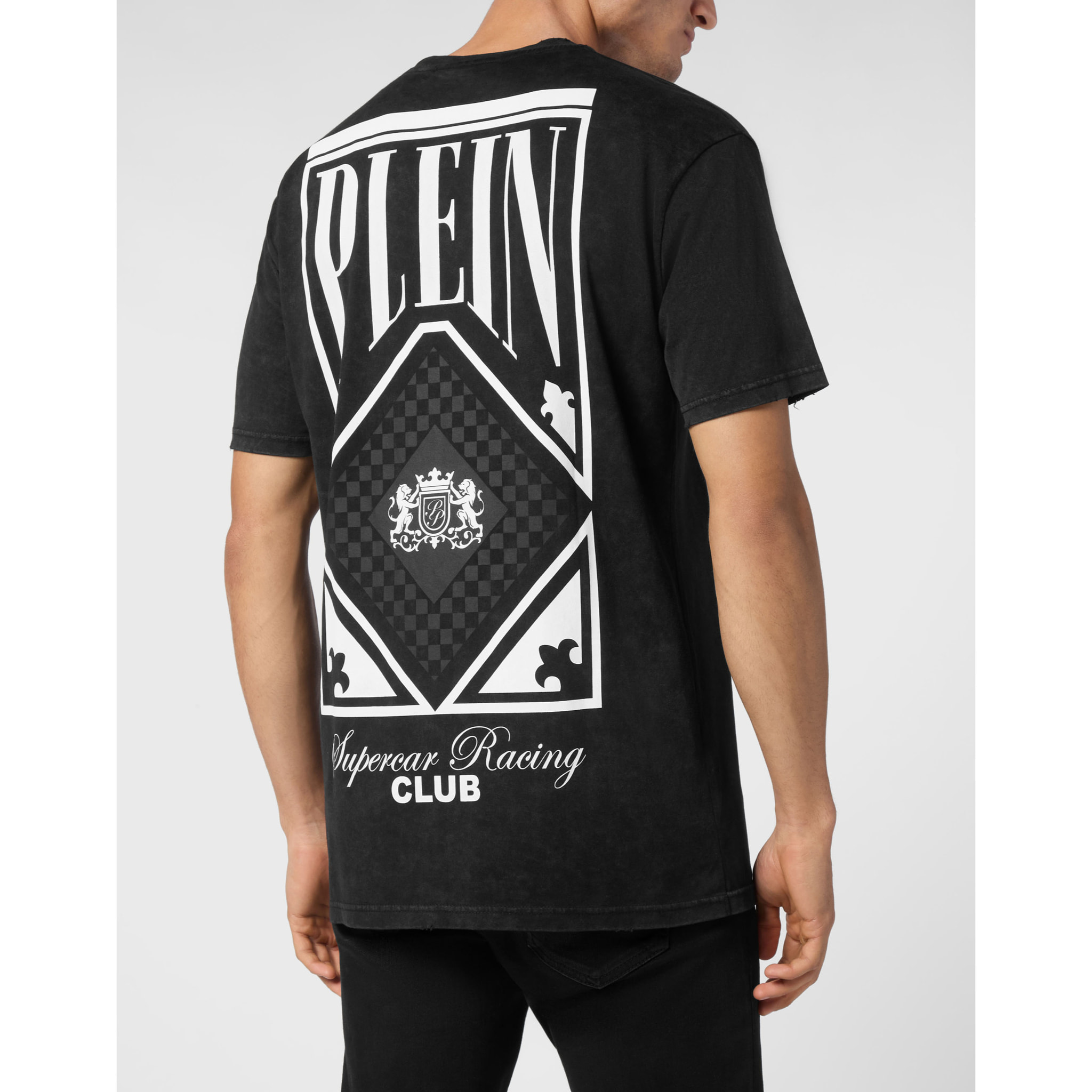 PHILIPP PLEIN Camiseta Cuello Redondo RACING