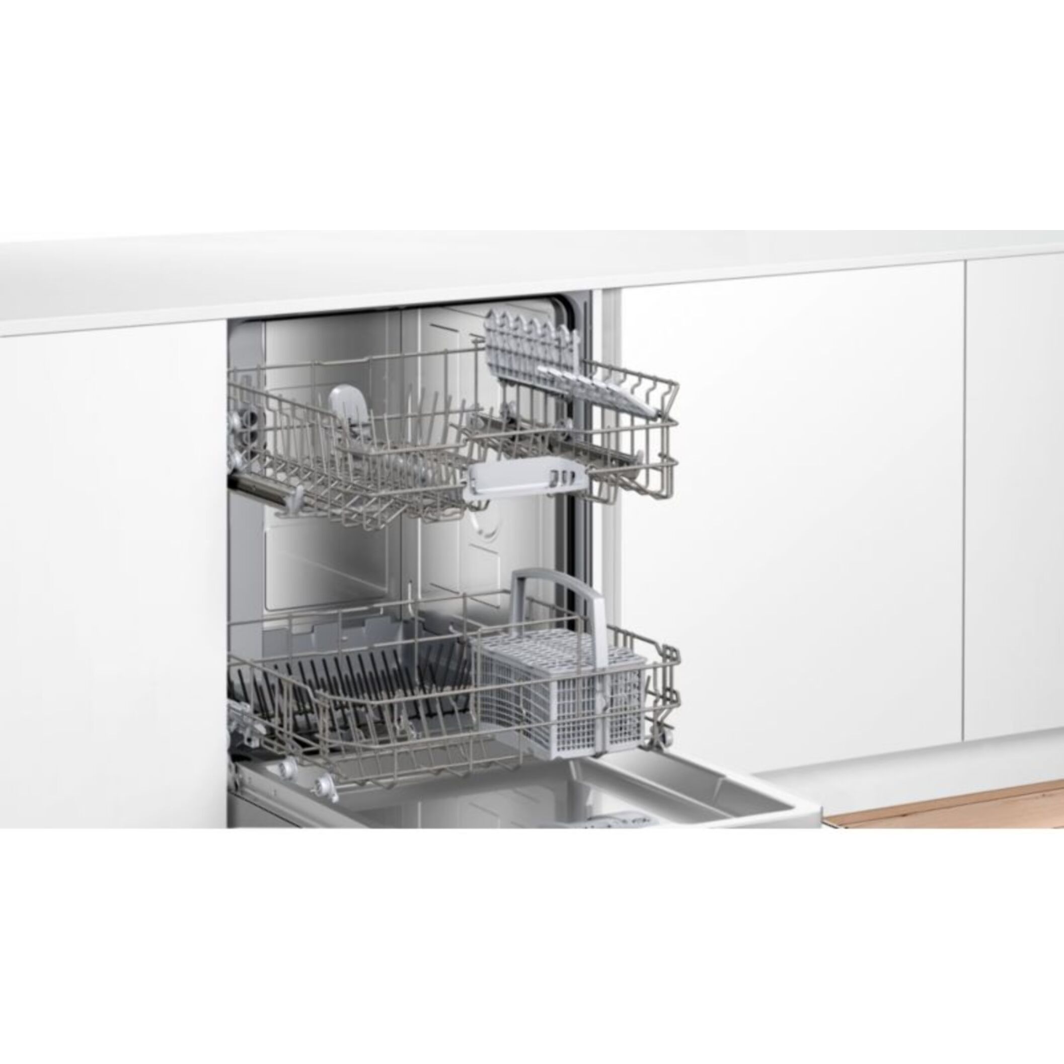Lave vaisselle encastrable BOSCH SMV26AX01F, Série 2, VarioSpeed Plus