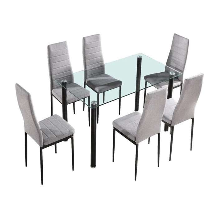 Mesa de comedor Yuri Negro