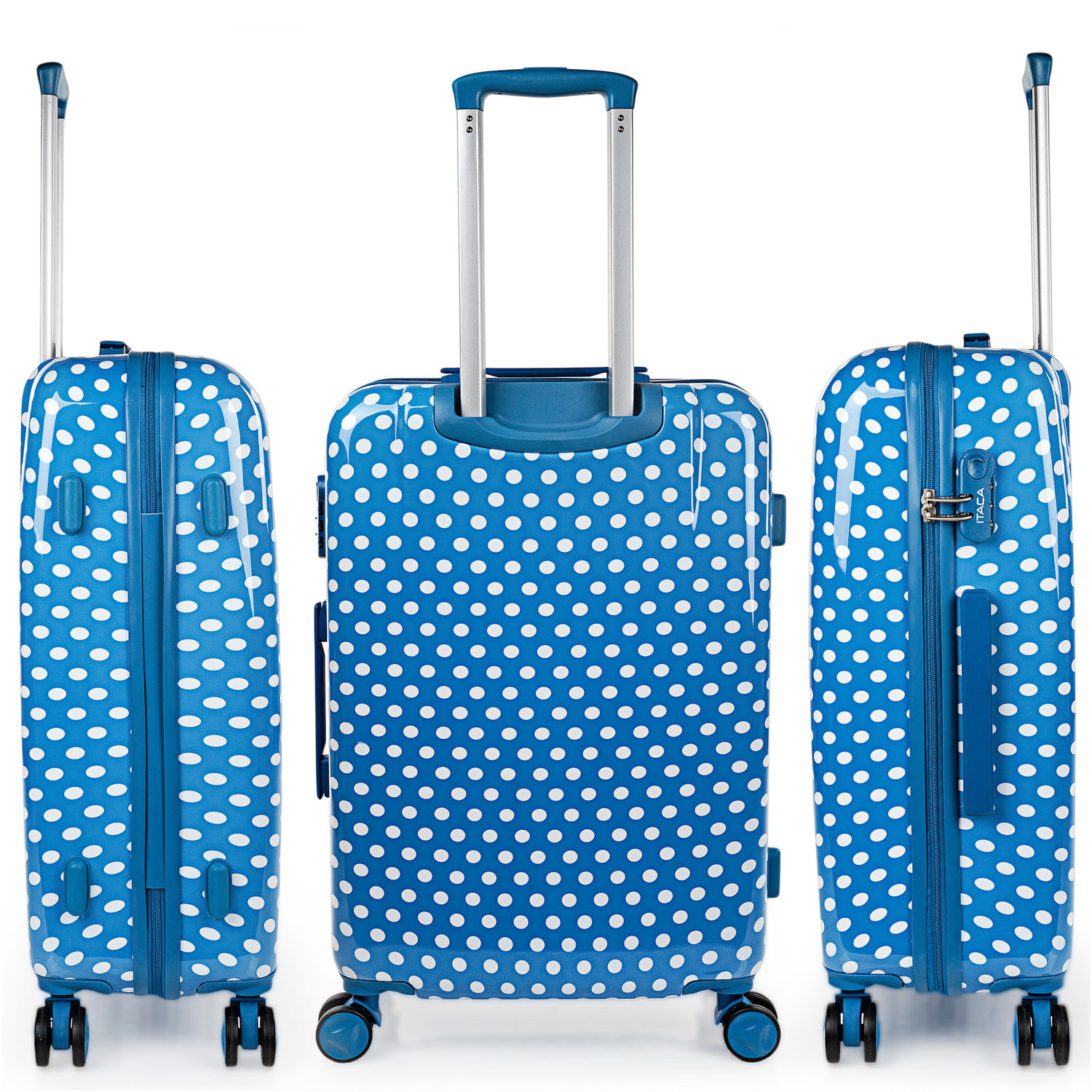 Juego De Maletas Pc Itaca Stars Azul