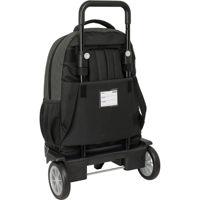 Mochila gde. c/ruedas compact evol. ext. safta "urban style"