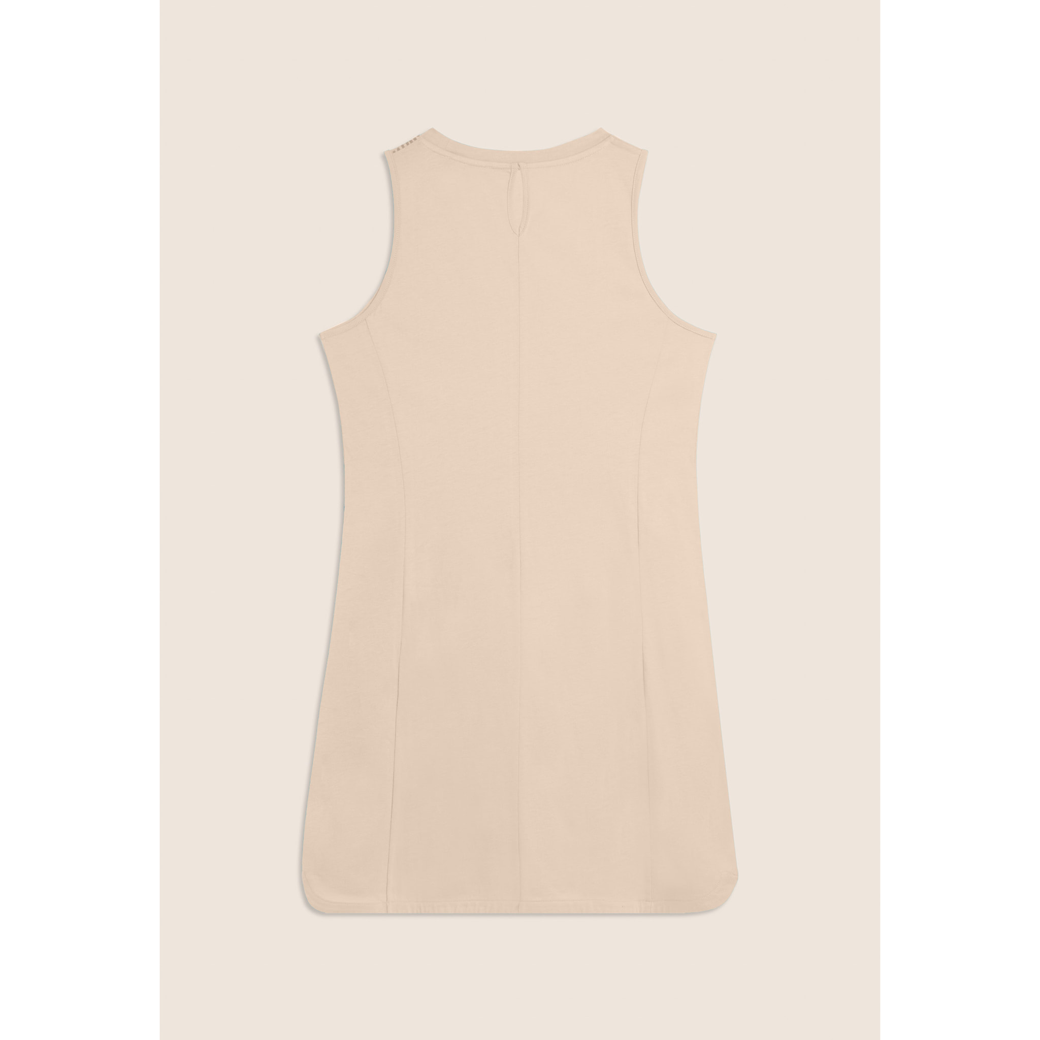 Abito con Motivo Grafico e Dettaglio Cut-Out