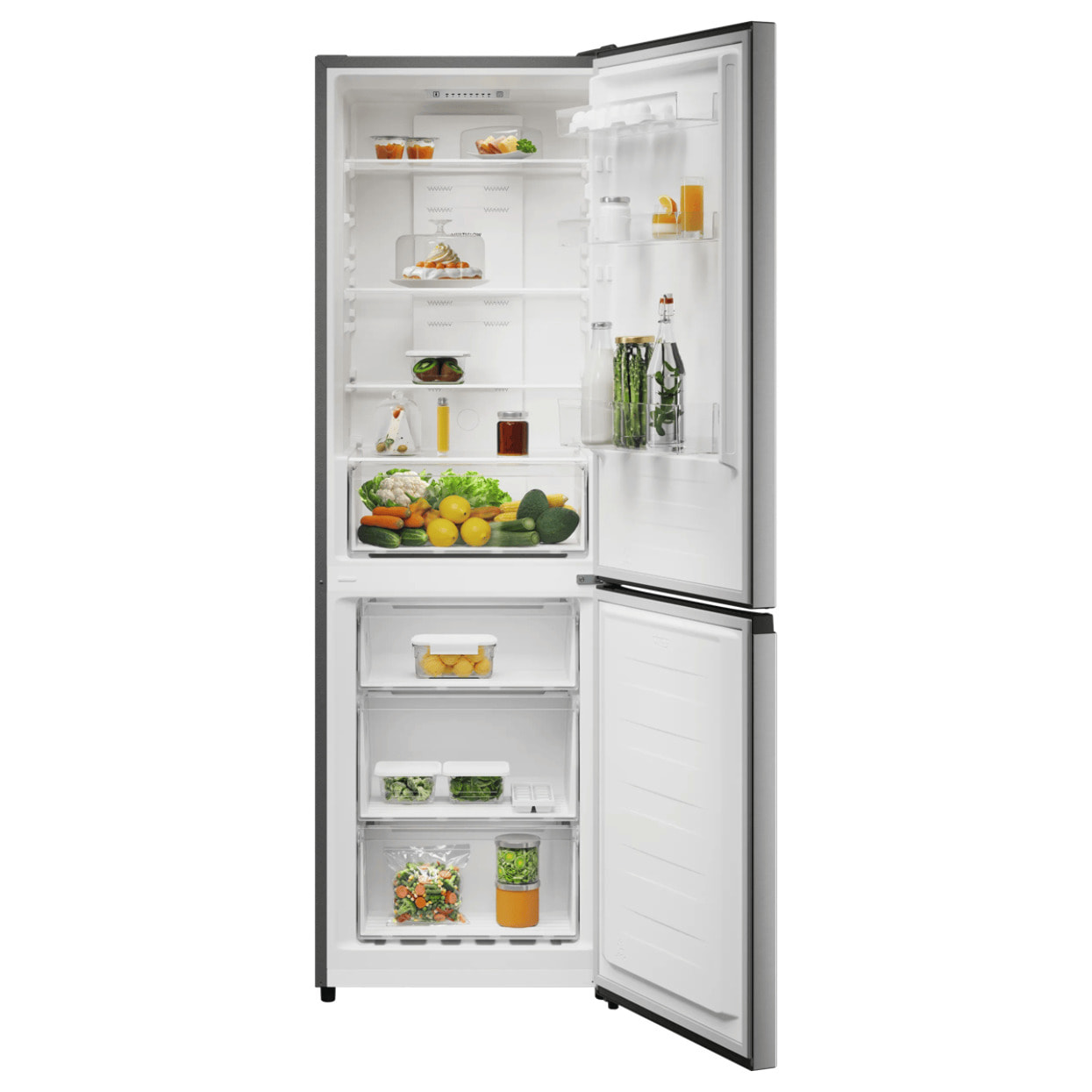 Electrolux Frigorífico combi de libre instalación Serie 600 Gris de 186 cm LNB6MD30U0
