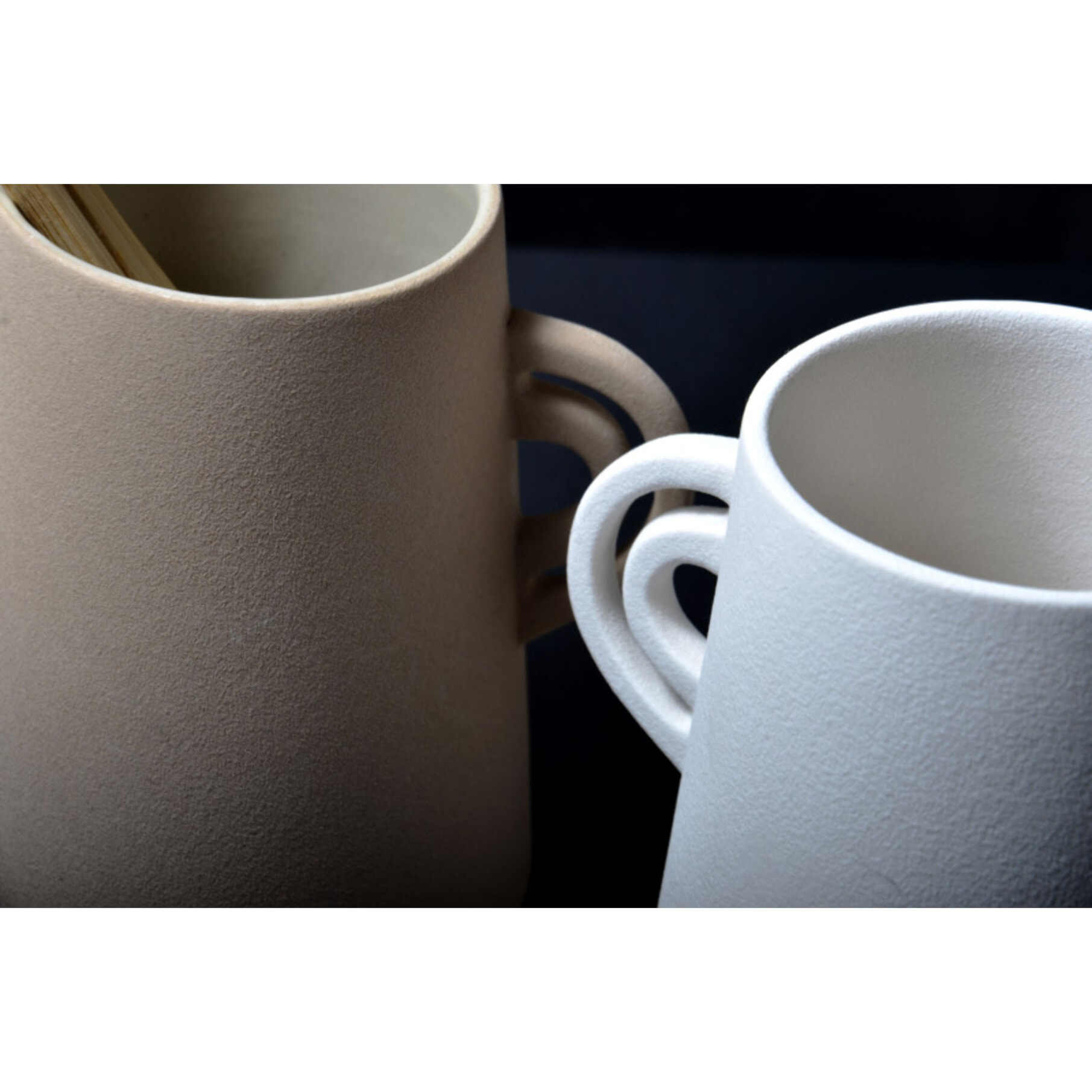 Gobelet en Grés ORGANIC Ecru Spirella