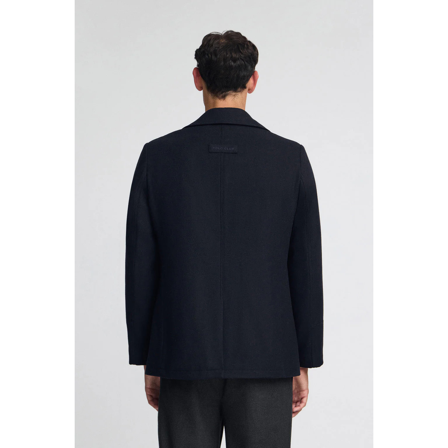 Abrigo Hanken azul marino con logo Polo Club