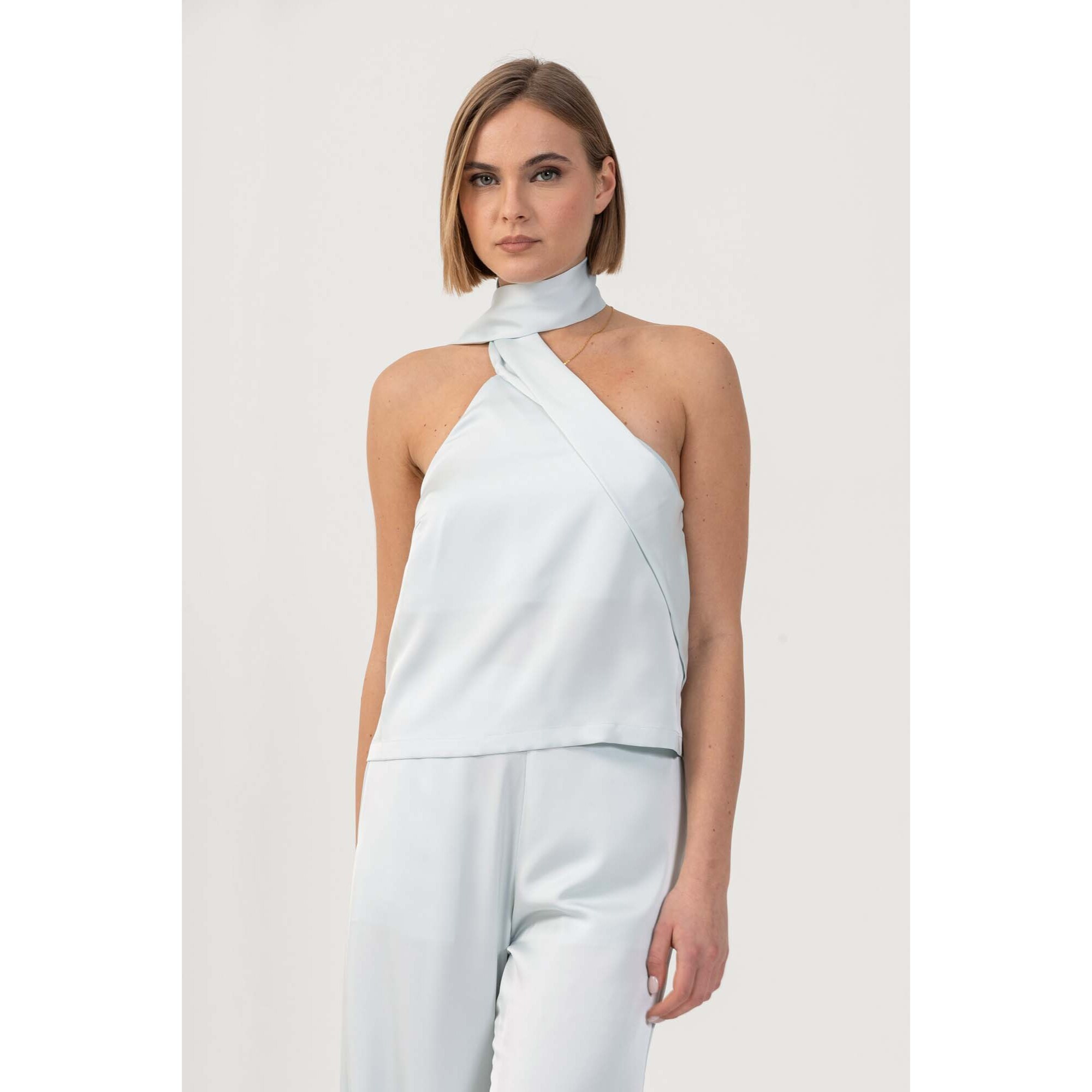 Kocca - Top con fascia e scollo a incrocio Donna