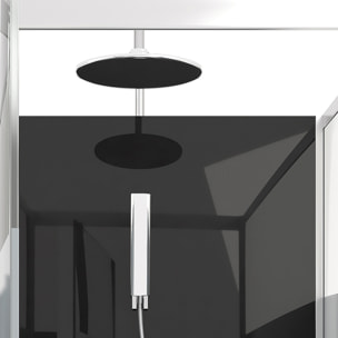 Cabine de douche carrée 80x80x220cm - SCRATCHY 80