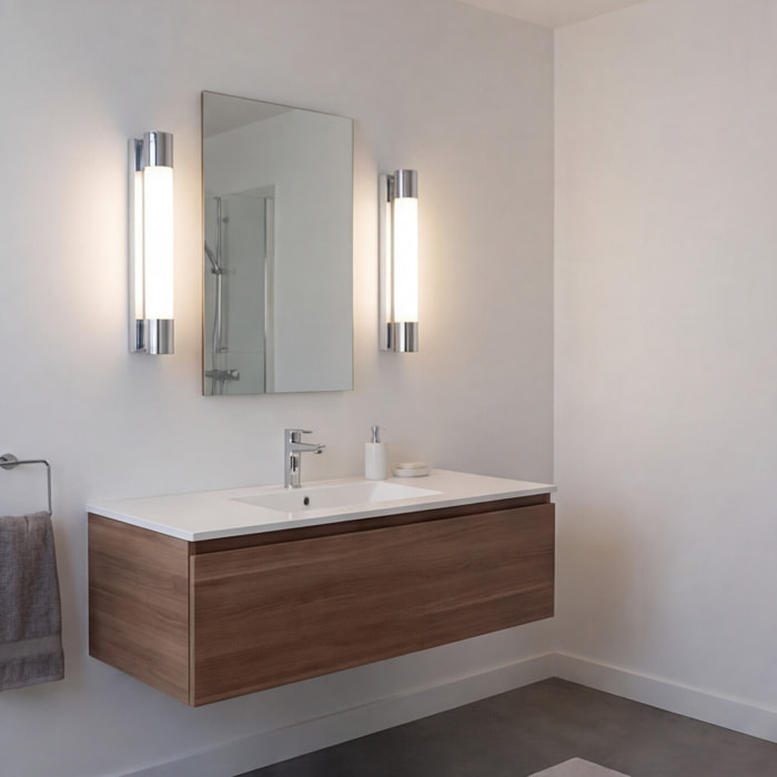 LEDS C4 Baño Aplique IP44 Dresde 370Mm 2G11 18W