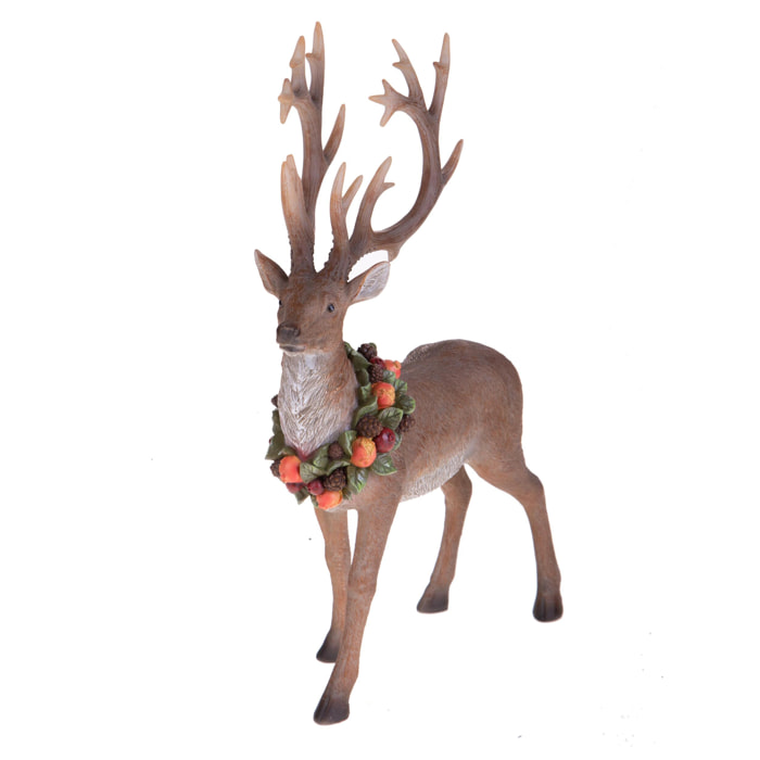 Renna - Pezzi 1 - 22,5xH33x7,5cm - Bianchi Dino SpA