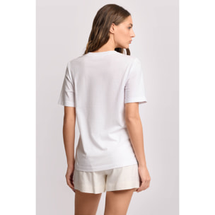 Kocca - T-shirt con stampa fotografica Donna, Stampa, Girocollo