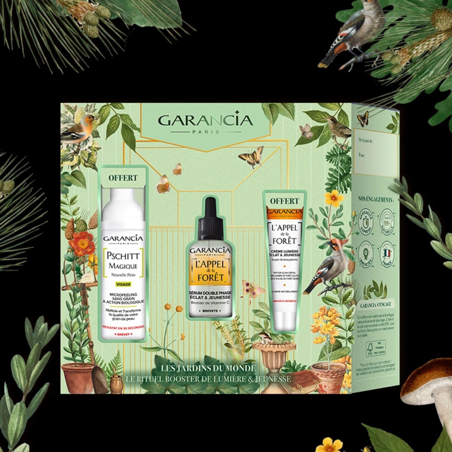 Les Jardins du Monde - Coffret Rituel Éclat 3 Produits