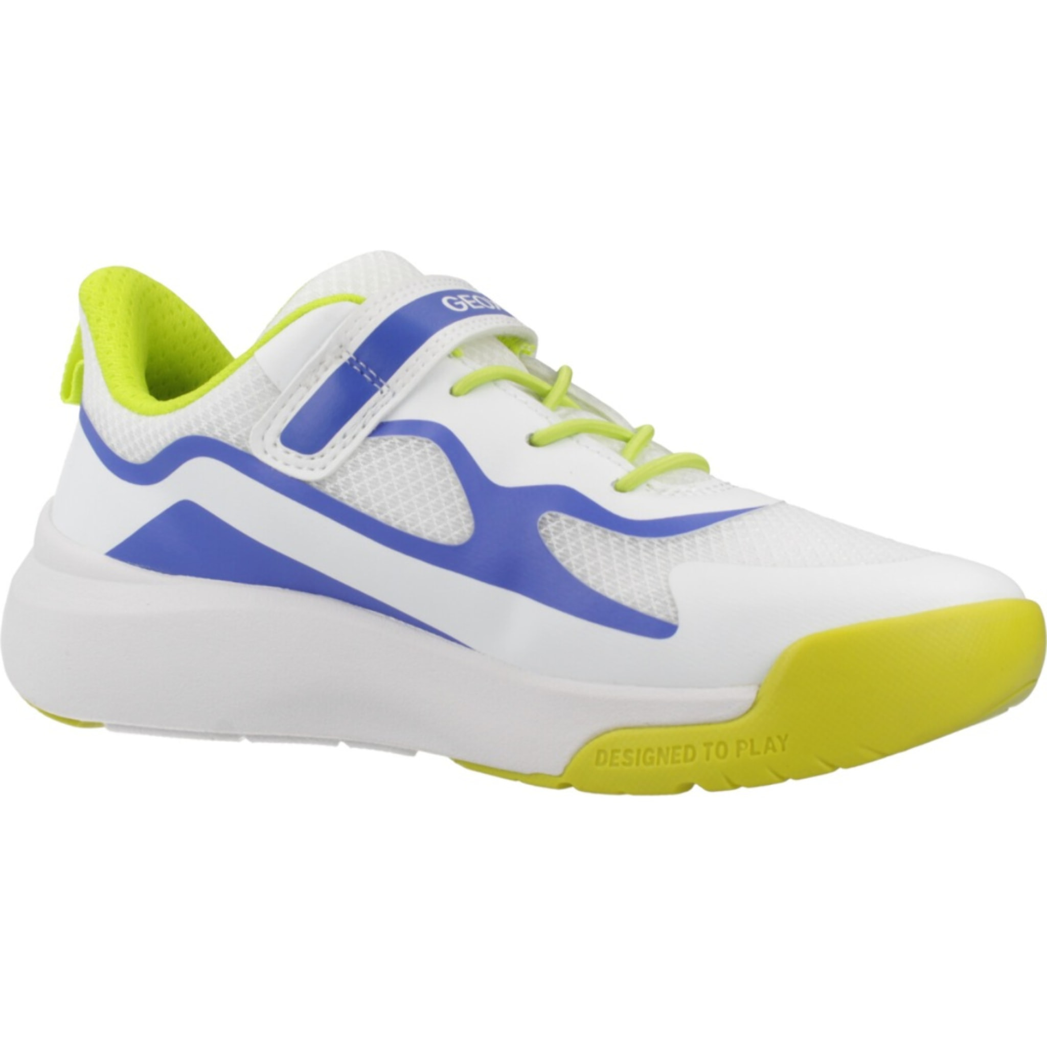 Zapatillas Niño de la marca GEOX  modelo J PRO RAN BOY BLANCO