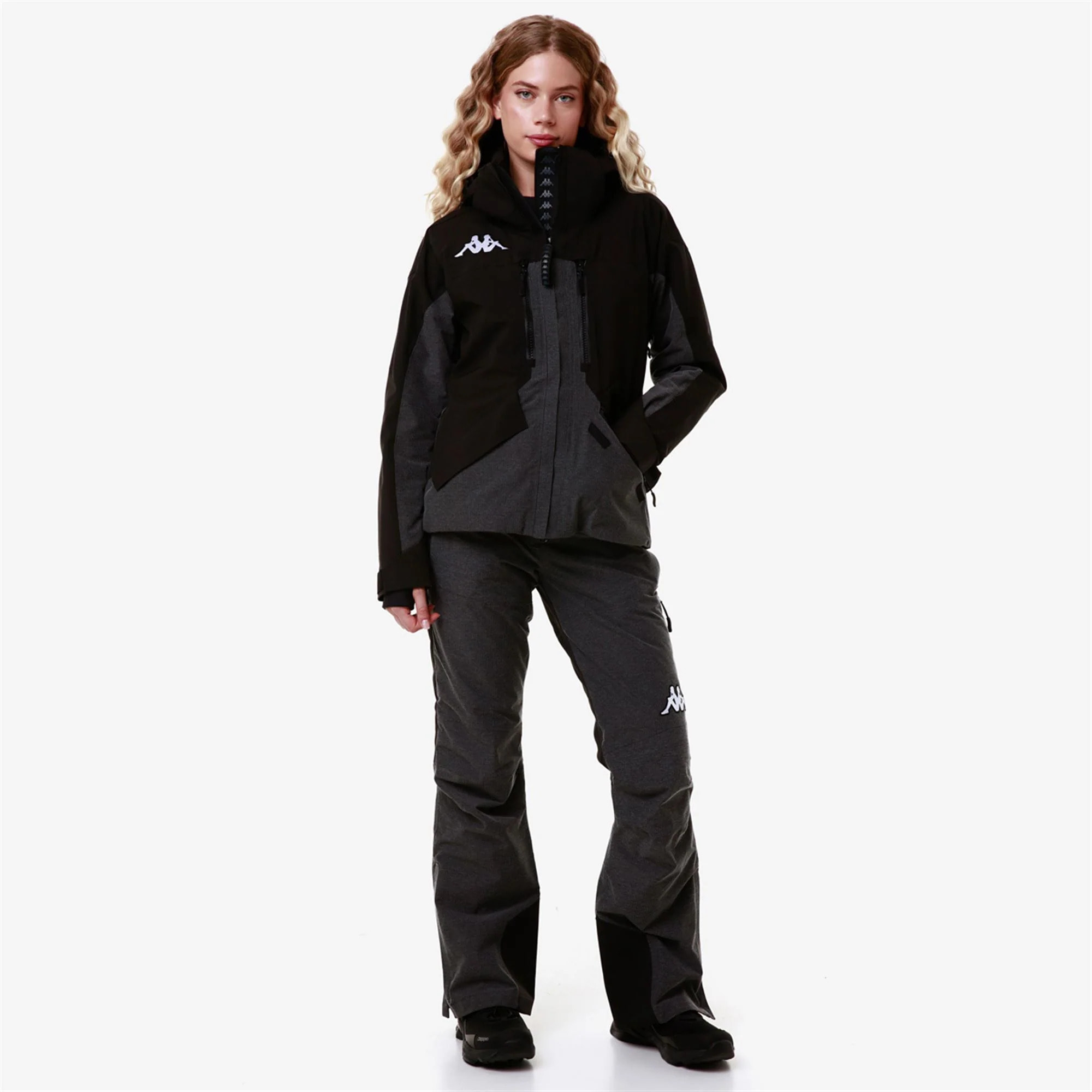 Kappa - Giubbotti Donna Nero - 6CENTO 604FW