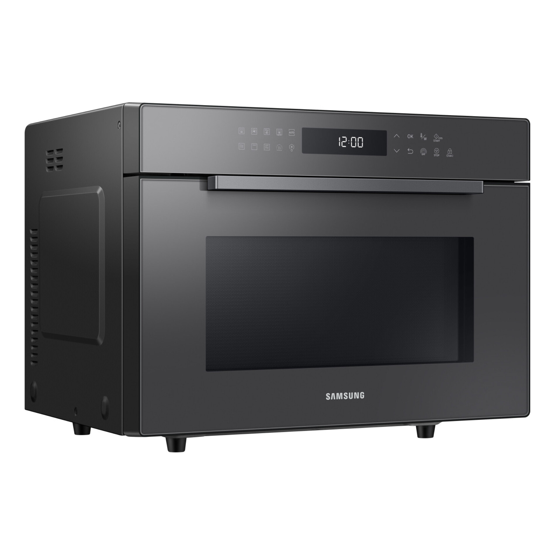 Forno a Microonde Samsung MC35R8088LC Superficie Piana Microonde Combinato con Grill 35 L 900 W Grafite