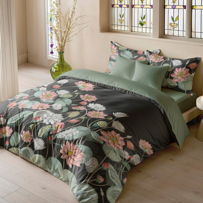 Housse de couette ninfa noir
