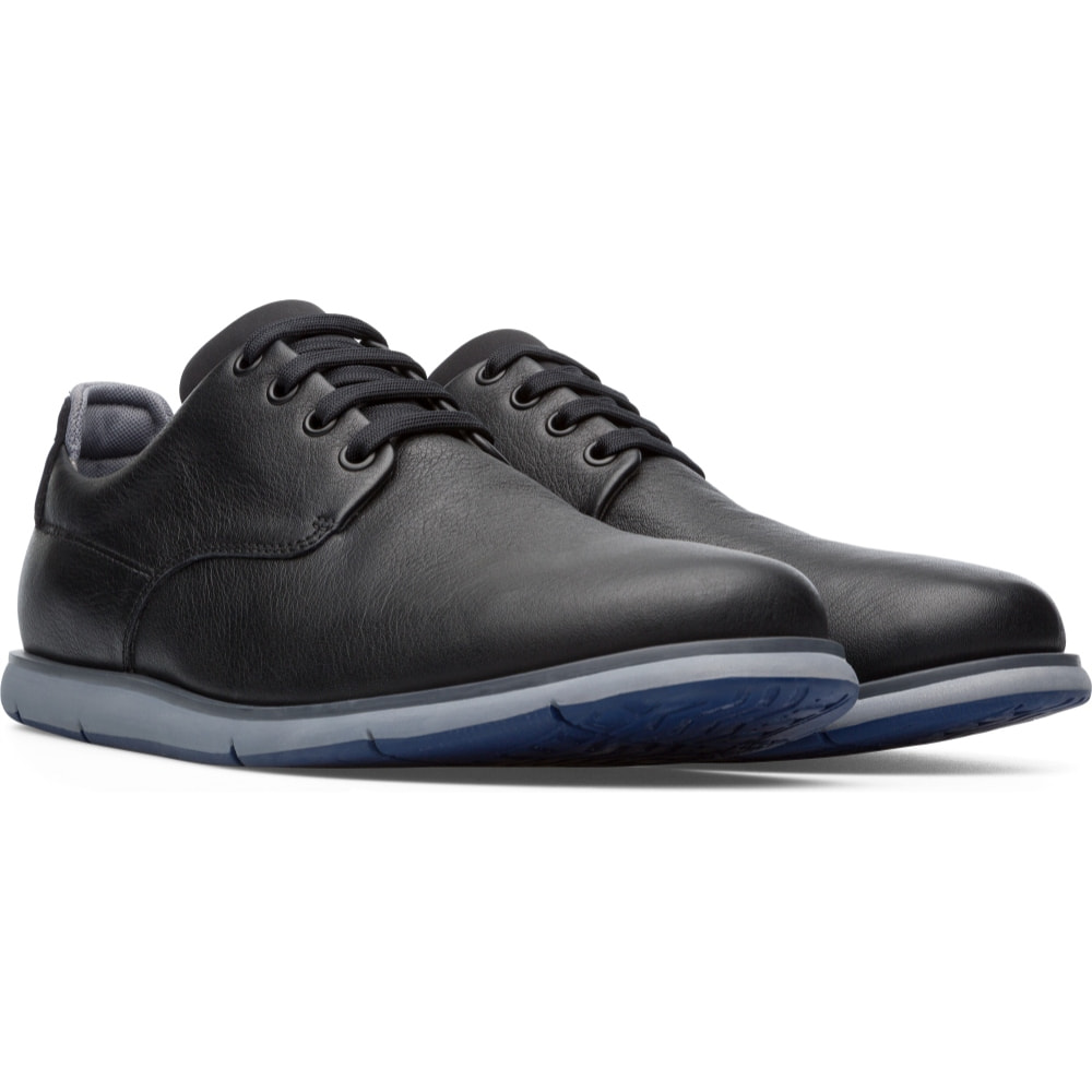Camper Zapatos con cordones Hombre Smith Negro