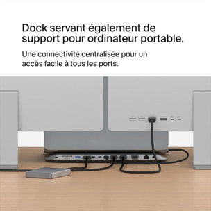 Station d'accueil BELKIN USB-C Dock Pro 11 en 1
