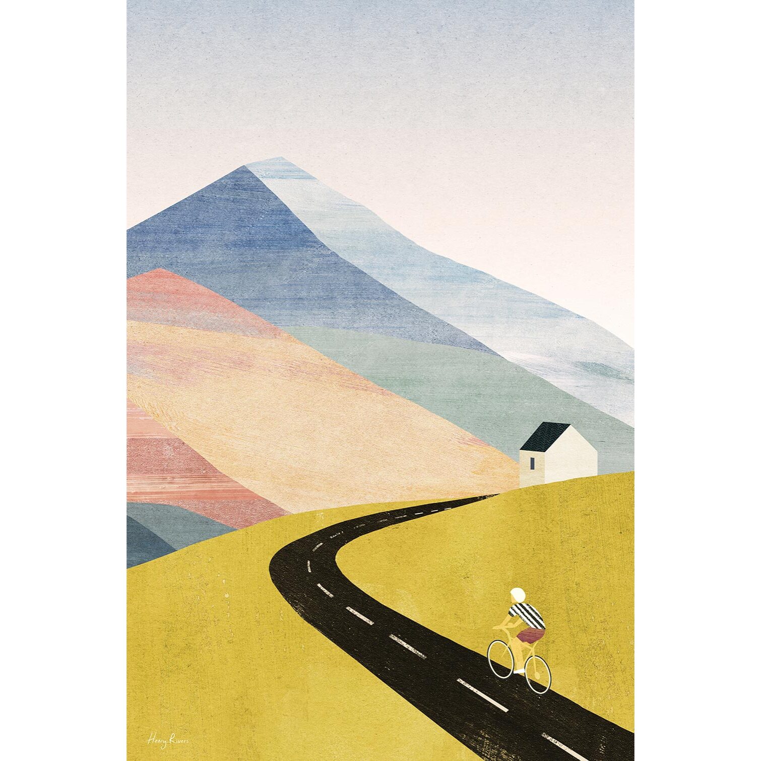 Tableau vélos cycling home  Tableau alu Dibond