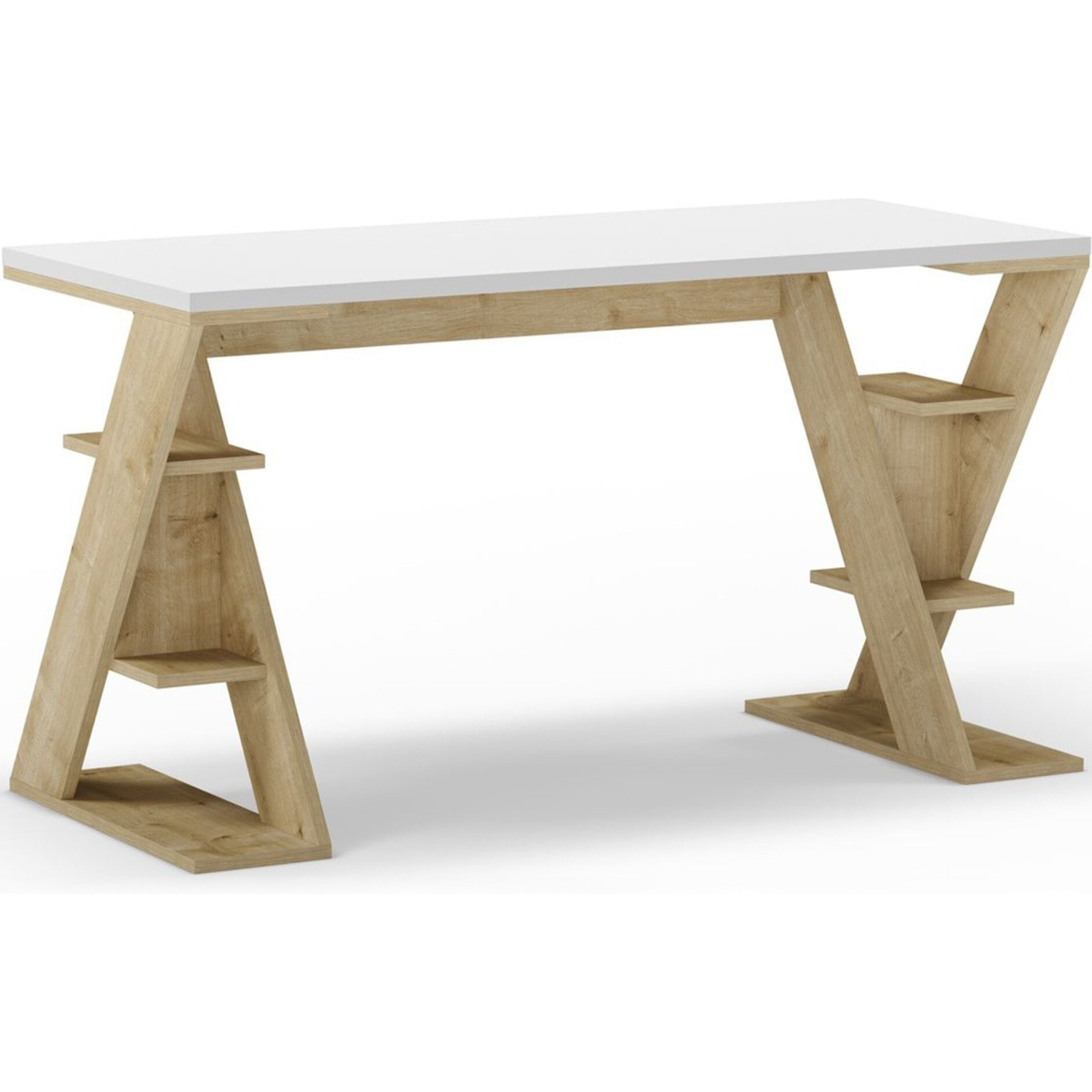 Bureau en bois massif - MILAN