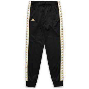 Kappa - Pantaloni Uomo Nero - 222 Banda Rastoria Slim