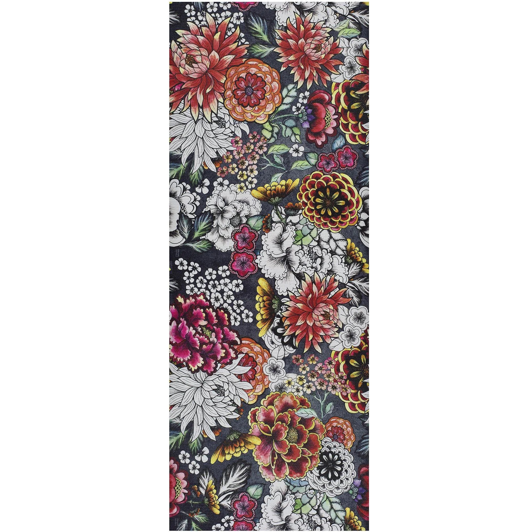 RICCI Alfombra vinílica de cocina dibujos coloreados en multicolor, varias medidas disponibles.