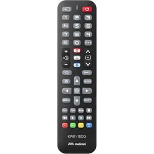 Télécommande MELICONI EASY 200 pour TV LG
