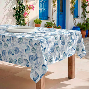 Mantel antimanchas Shell - 100% algodón -