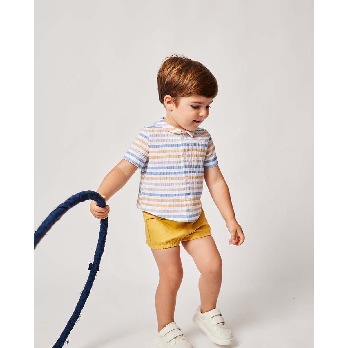 BERMUDA BOMBACHO SARGA AMARILLA OCRE