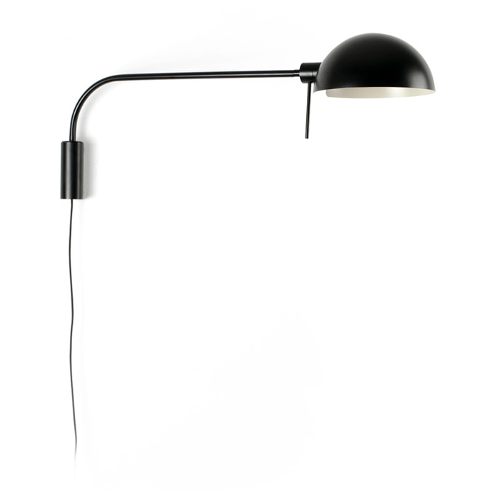 DOMINICA XL Lampe applique noire