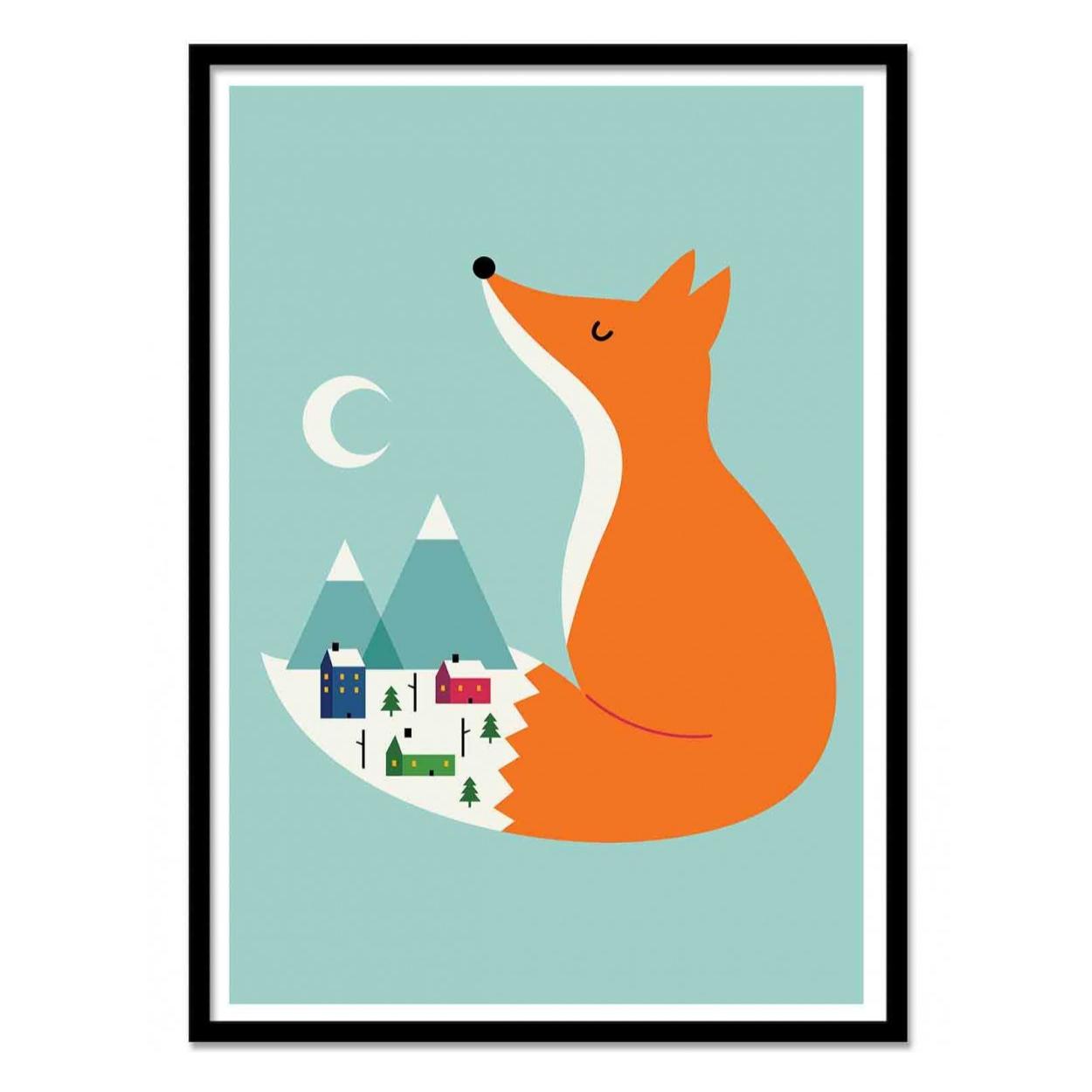 Art-Poster - Winter Dreams - Andy Westface - 50 x 70 cm