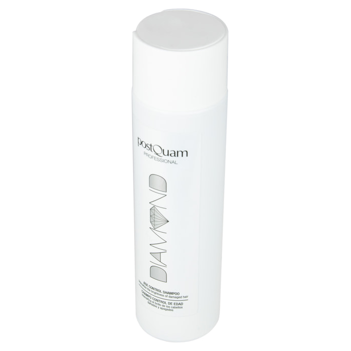 Shampoing diamond anti-vieillissement capillaire pour cheveux ternes, secs et abimés250 ml.