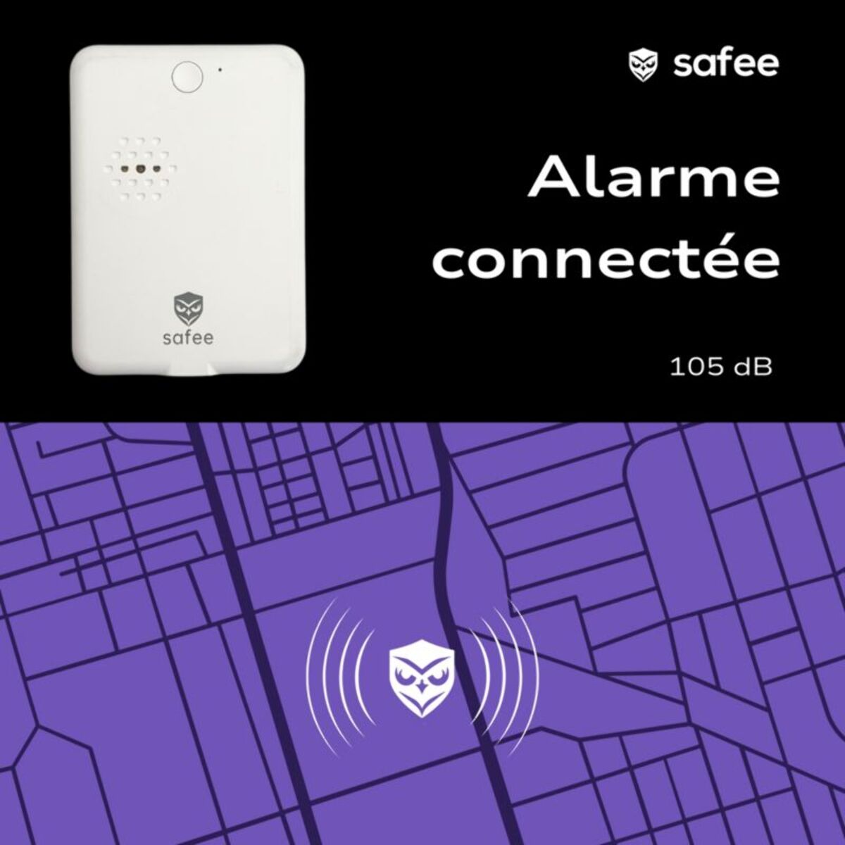 Tracker GPS SAFEE Case - dispositif de sécurité personnel