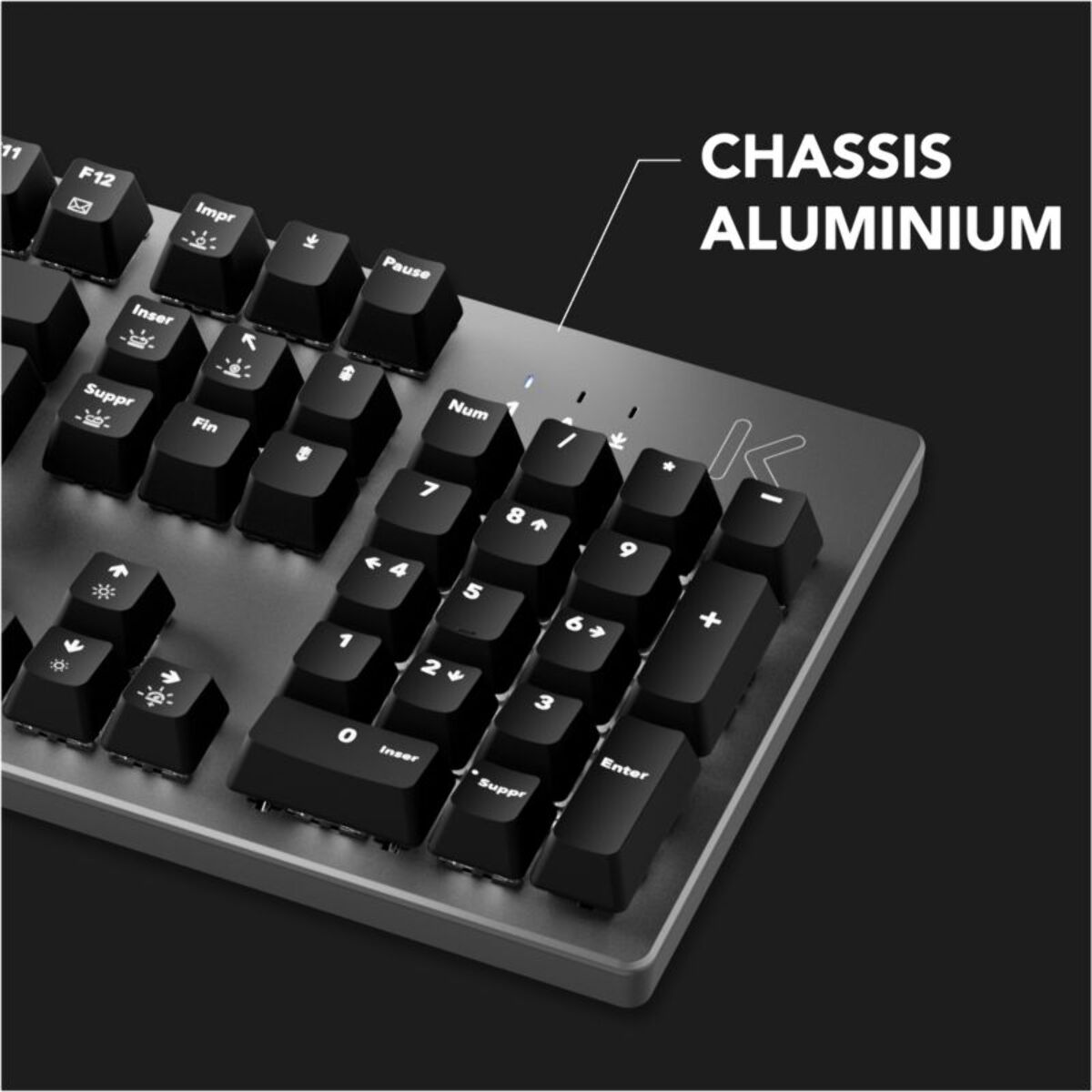 Clavier gamer SKILLKORP K15 NOIR Progress