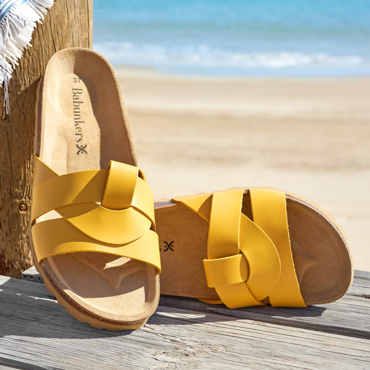 Sandalia BABUNKERS AMARILLO