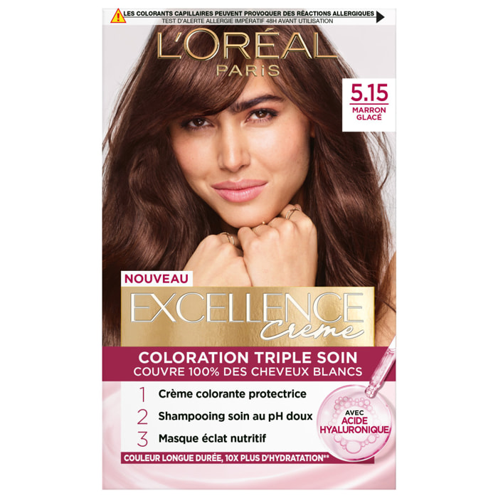 L'Oréal Paris Excellence crème Coloration 5.15 Marron glacé